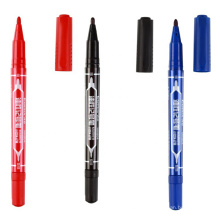 Comix Hot sale Wholesale High Quality Indelible Double Head Permanent Marker Pen